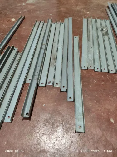 Perfil U chapa 14 para estrutura de porta paletes 
