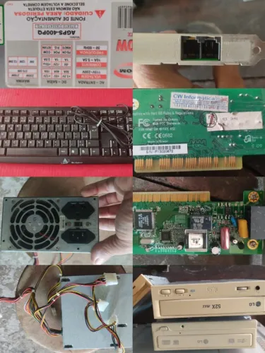 Peças de pc de mesa usadas 