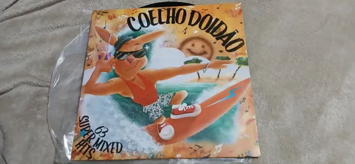 Lp Vinil Disco Coelho Doidão De 1990 - Super Mixer