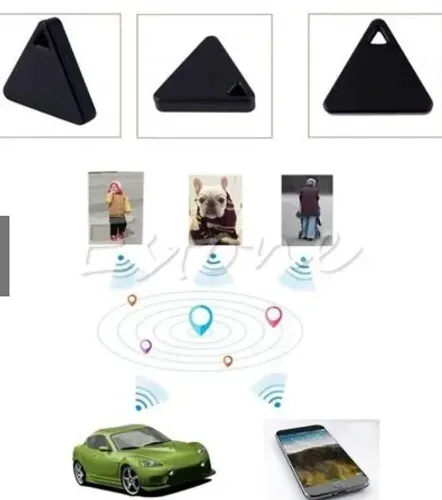 Mini Tag Gps Inteligente Rastreador Bluetooth Localizador De Chave Carteira Alarme Locator