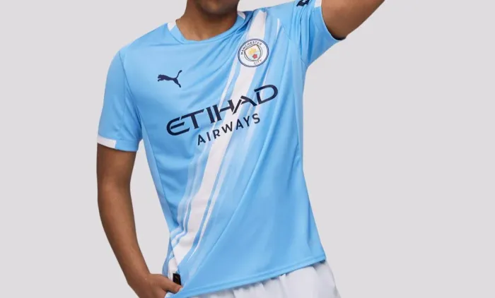 camisa original manchester city versão home puma 2026