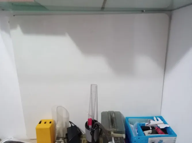 Painel para imã Decorativo Branco .
