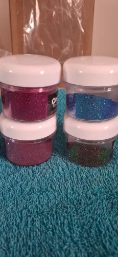 Glitter e pigmentos para artesanato