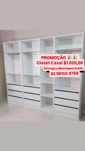 Closet 9 Gavetas já em Blacky Friday ( Mega Oferta )