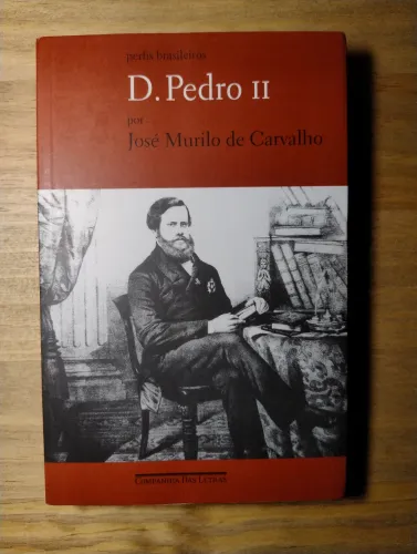 Perfis Brasileiros. D. Pedro II - José Murilo de Carvalho. Livro NOVO!!!
