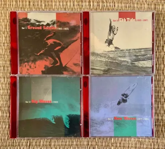 4 CDs Surf Music - Coleção Cowabunga! (Importados EUA)