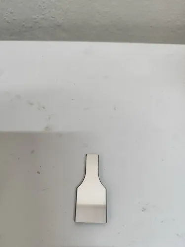 Espelho raquete para lâmpadas de fenda 