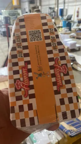 Embalagem para fritas, pastel, crepe, espetinho