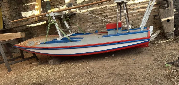 Jangada ideal para decoração 2,58 de comprimento