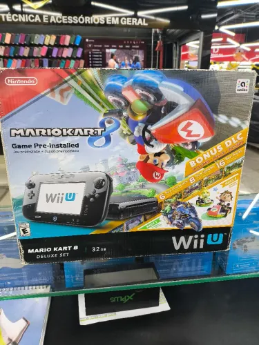 Leia o anúncio Nintendo Wii U Versão 32gb com marcas de uso usado acompanha HD 1TB