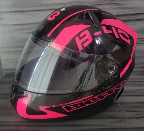 Capacete  BIEFFE B40 Road Racer Rosa 56