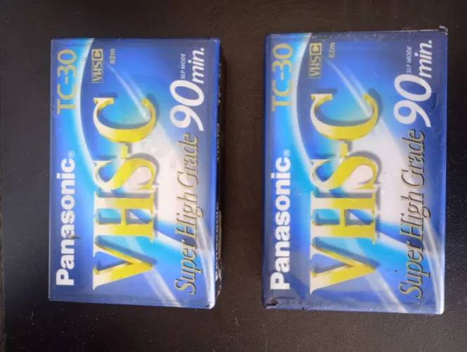 Fita VHS-c Panasonic TC -30 lacrada