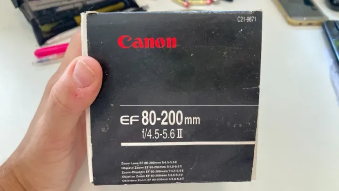 Lente Canon EF 80-200 mm f/4.5-5.6 II para Canon