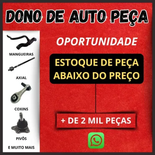 Estoque de auto peças (queima de estoque)
