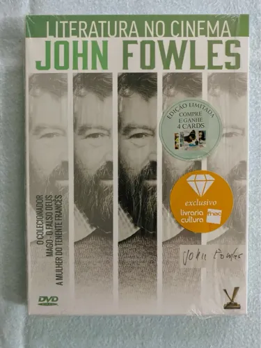 DVD Duplo Versátil: Literatura no Cinema John Fowles (Edição Limitada com 4 Cards)