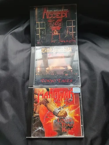 3 cds de HEAVY METAL 