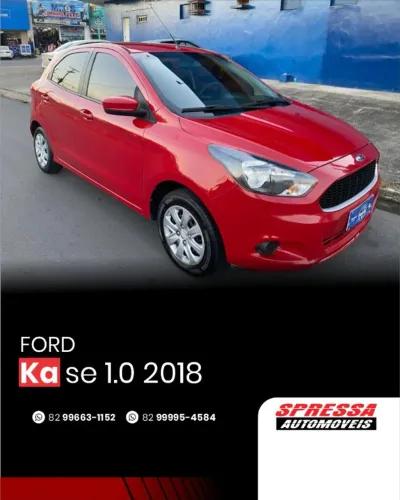 Ford KA 1.0 Se/se Plus Tivct Flex 5P 2018