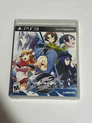 XBlaze Code: Embryo - PS3 - Raríssimo