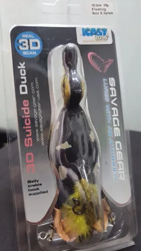 Isca de Pesca 3D Suicide Duck Savage Gear