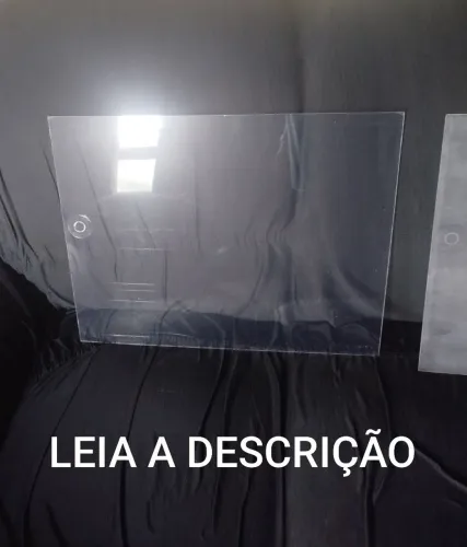 4 placas de PS cristal 50x40 leia a descrição 
