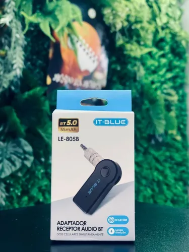 Adaptador Bluetooth 3,0 P2 Com Usb Le-805b It-blue Novo