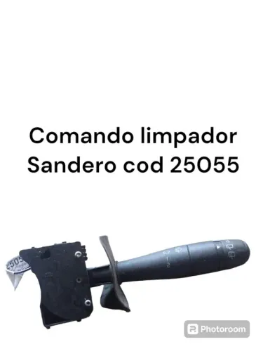 Comando Do Limpador Parabrisa Renault Sandero Cód 25055