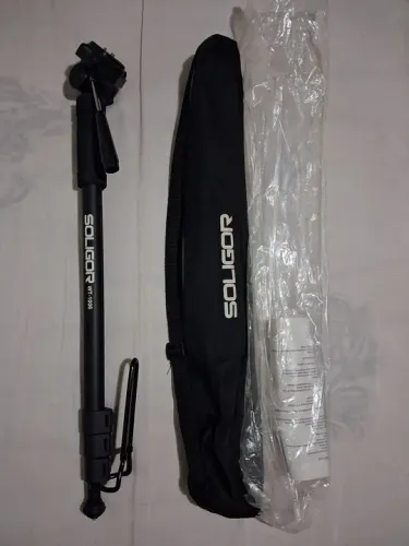 Monopé Soligor WT-1006 com cabeça até 3 Kg