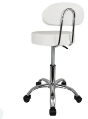 Cadeira Mocho Branca para manicure e odontologista novo