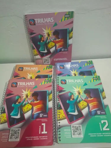 Livros Trilhas 6º Série - Ensino Fundamental I - Coleção completa - Usados bem conservados