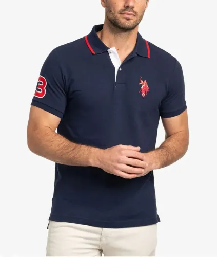 Blusa Polo Azul marinho da US POLO ASSN tamanho G, Slim, bonita, original, confortável.  