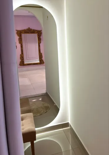 Espelho pílula com led