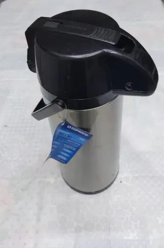Garrafa Térmica Inox/preto 2,5L Soprano Nova
