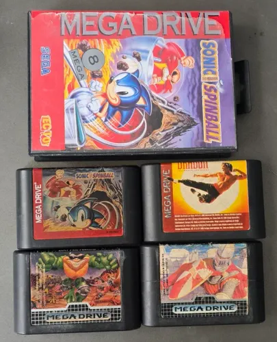  jogos originais Sega Mega Drive [TROCO].