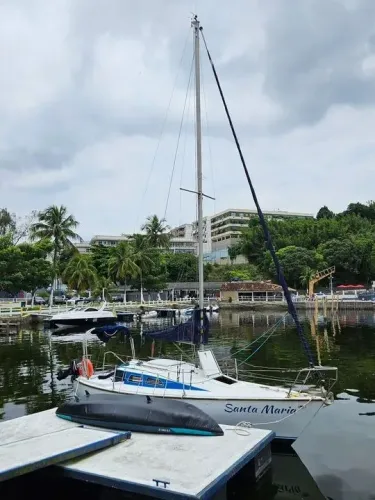 Veleiro Atoll 23 pés + poita Botafogo Perfeito