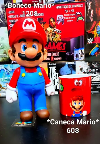 Boneco do Super Mario
