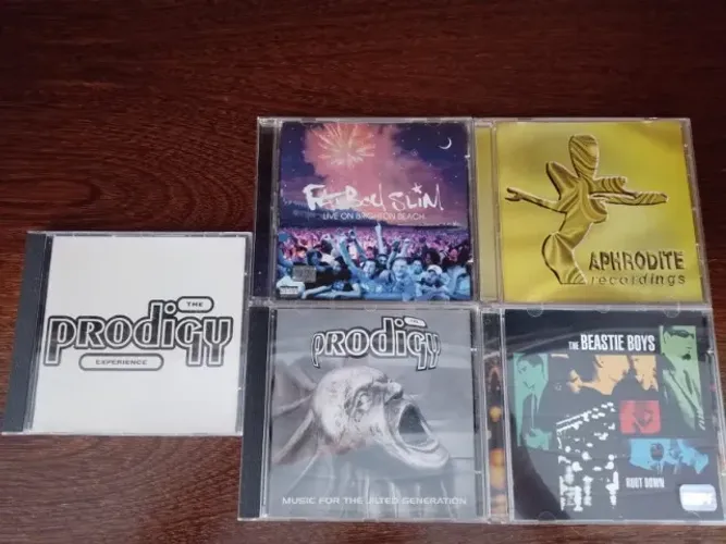 cd prodigy fatboy slim aphrodite beastie boys