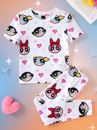 Lindos Pijamas Infantis Meninas