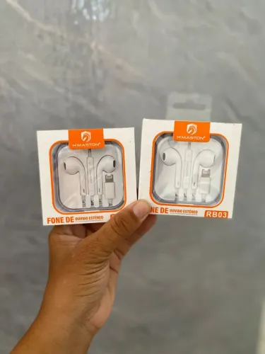 Fone de ouvido com fio - ENTREGA A DOMICÍLIO