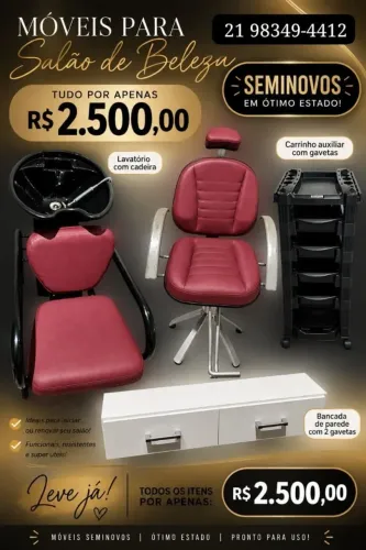 kit salão de beleza