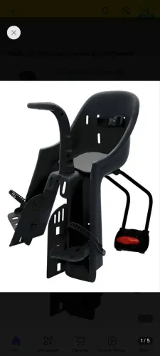 Cadeirinha de bicicleta Aro 26 até aro 29