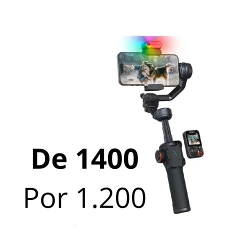 Gimbal estabilizador hohem m7 novo nunca usado
