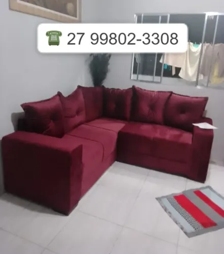 .SOFA DE CANTO - FRETE GRATIS
