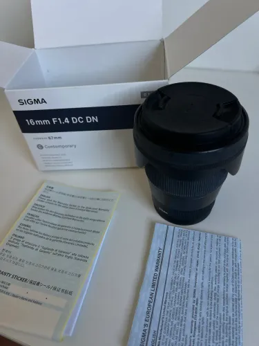 Lente Signa 16mm F1.4 DC DN