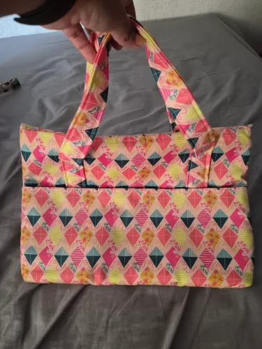 Bolsas de tecido monica de abreu