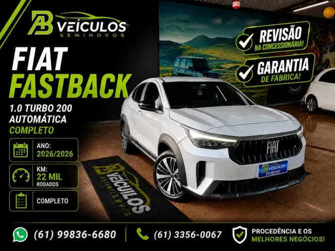 Fiat Fastback 1.0 200 Turbo Flex AUT 2026