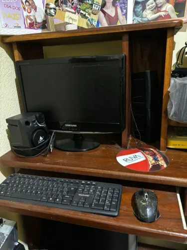 PC COMPLETO COM IMPRESSORA E RACKER