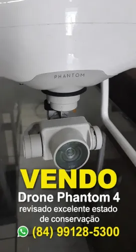 Drone Dji Phantom 4 Branco - Natal/RN