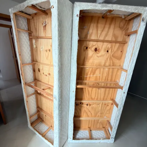 Base cama Box Queen usada