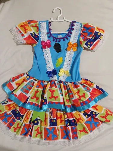 Vestido Caipira Infantil
