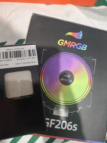 Processador Ryzen 5 5600 + Air Cooler RGB!!